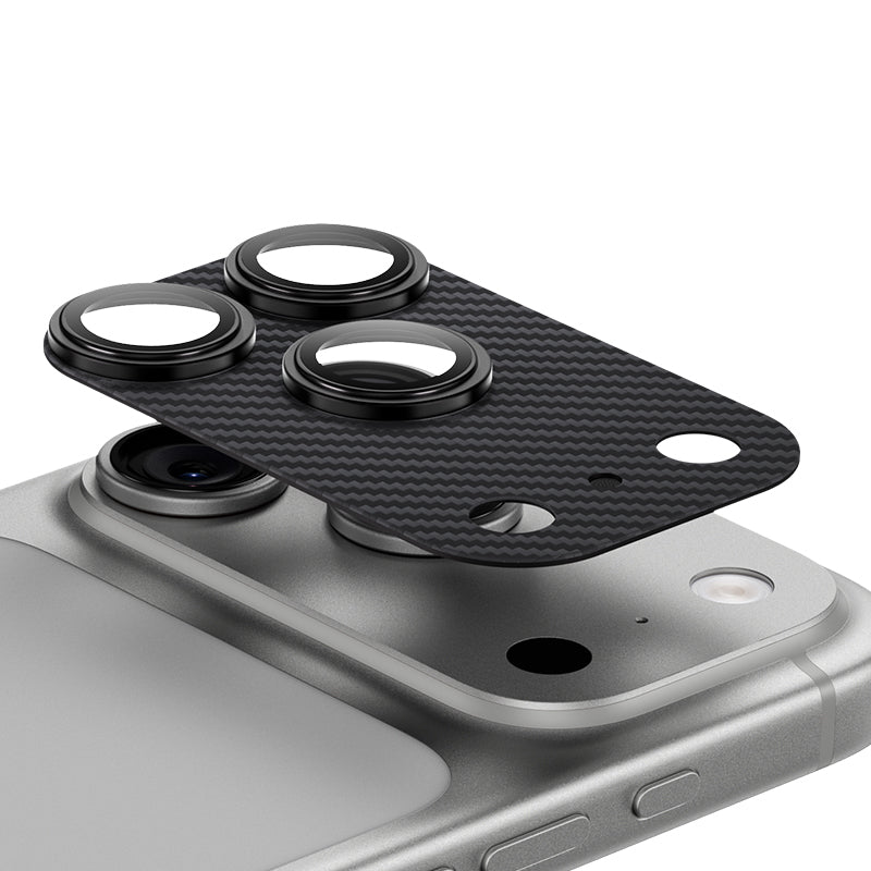 iPhone 17 Pro Max Benks ArmorWarrior Serisi 600D Kevlar Kamera Lens Koruyucu