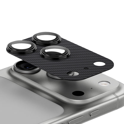 iPhone 17 Pro Max Benks ArmorWarrior Serisi 600D Kevlar Kamera Lens Koruyucu