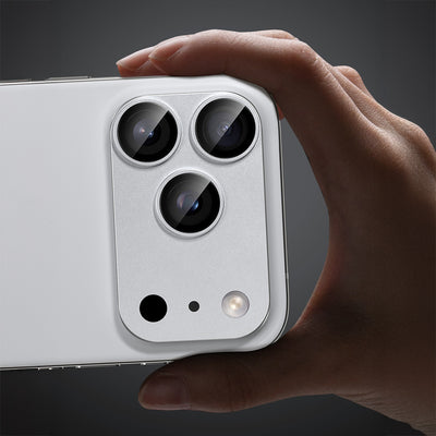 Apple iPhone 17 Pro Max Benks Glass Warrior Anti Reflective Metal Kamera Lens Koruyucu Beyaz