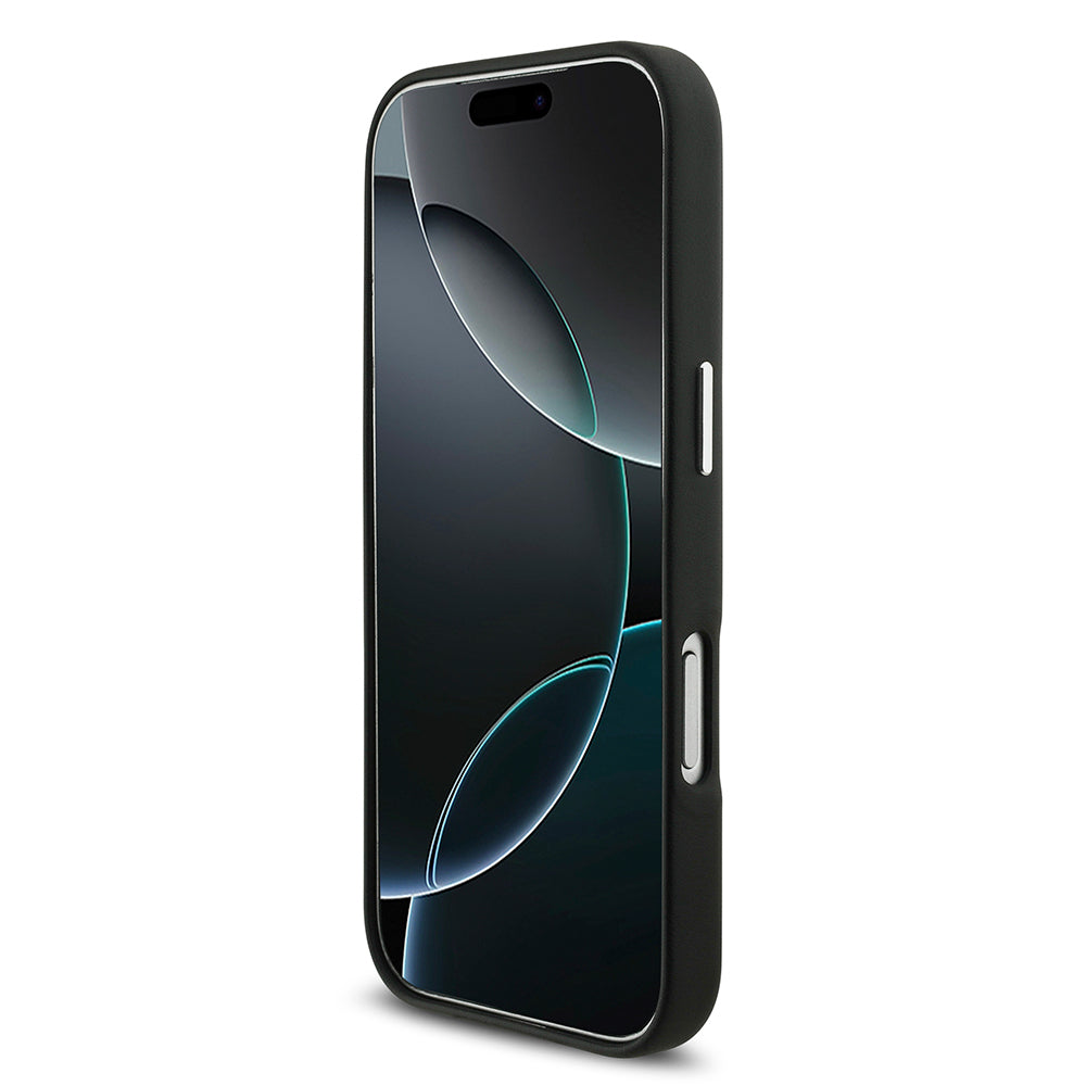 iPhone 17 Pro Max Kılıf Aston Martin Orjinal Lisanslı M-safe Şarj Özellikli Metal Logolu PU Deri Kılıf