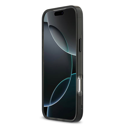 iPhone 17 Pro Max Kılıf BMW Orjinal Lisanslı M-safe Şarj Özellikli Metal Buton Tasarımlı Tranparan M Dizayn Kılıf