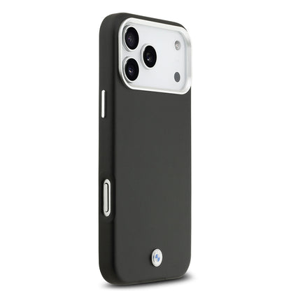 iPhone 17 Pro Max Kılıf BMW Orjinal Lisanslı M-safe Şarj Özellikli Metal Logolu Tam Kaplama Deri Kılıf