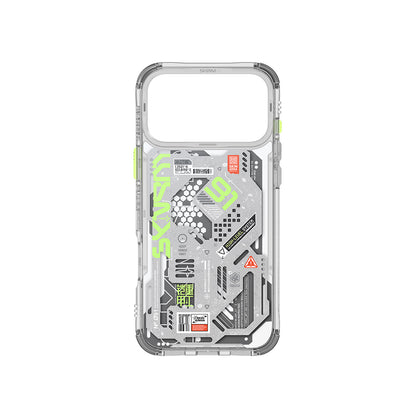 iPhone 17 Pro Max Kılıf Desenli Airbag Tasarımlı Skinarma Spectra Kılıf