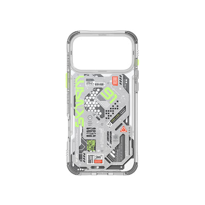 Apple iPhone 17 Pro Max Kılıf Desenli Airbag Tasarımlı Skinarma Spectra Kapak Siyah