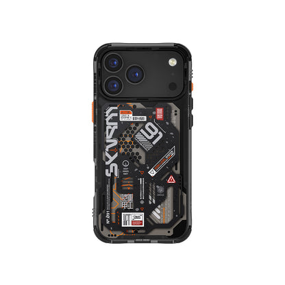 iPhone 17 Pro Max Kılıf Desenli Airbag Tasarımlı Skinarma Spectra Kılıf