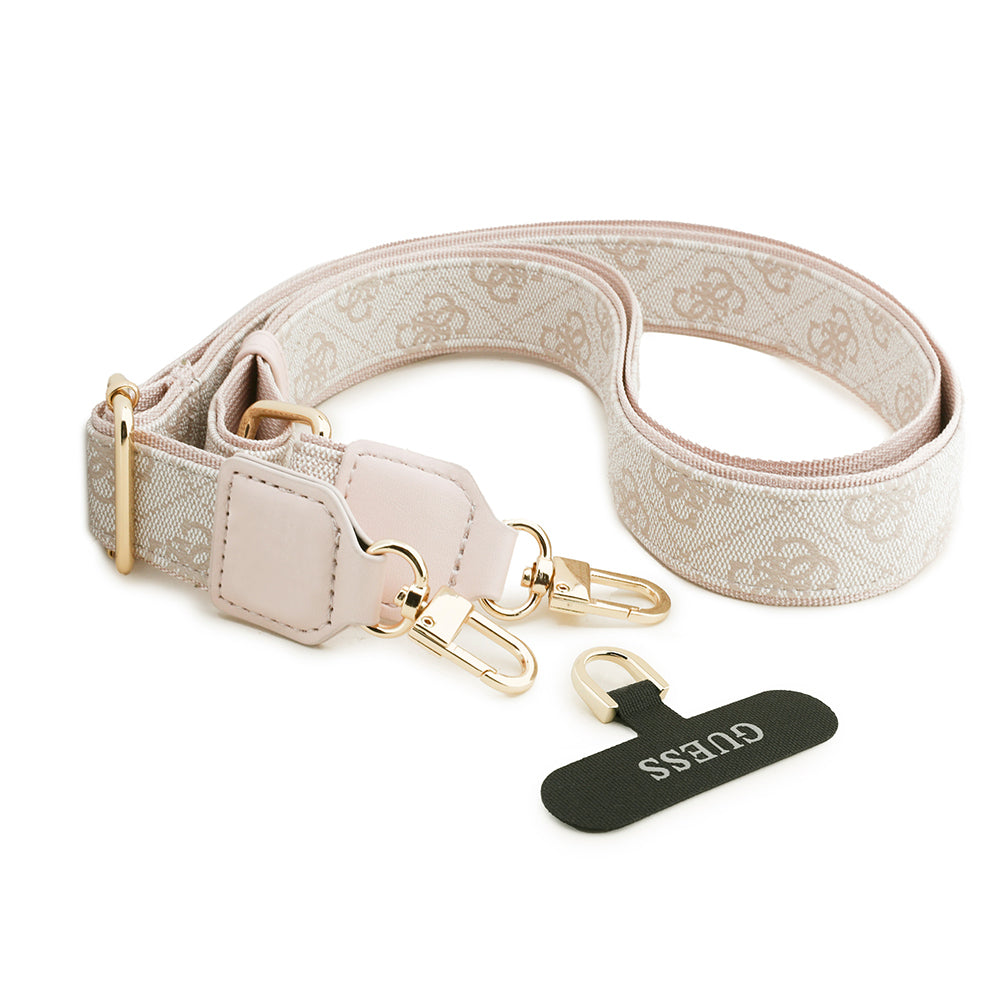 iPhone 17 Pro Max Kılıf Guess Orjinal Lisanslı 4G Büyük Metal Logolu Kalın Askılı Kılıf