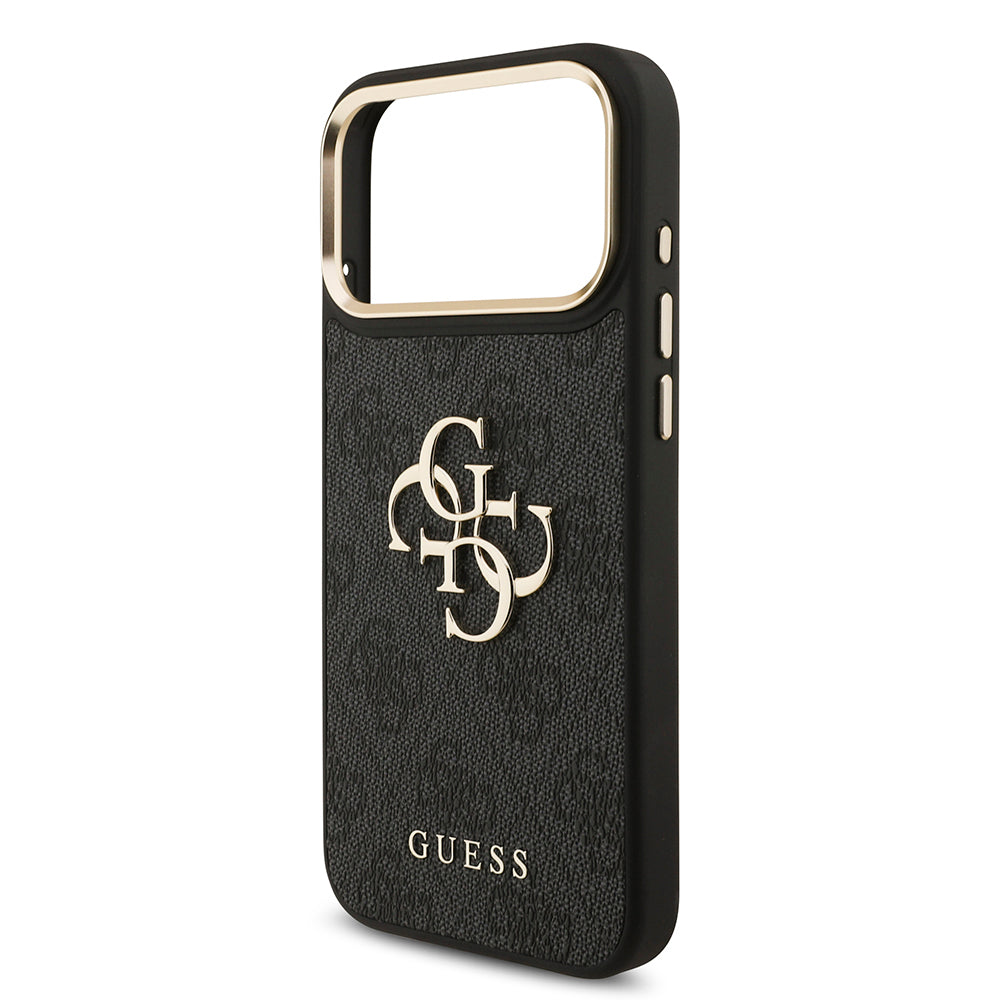 iPhone 17 Pro Max Kılıf Guess Orjinal Lisanslı 4G Büyük Metal Logolu Kalın Askılı Kılıf