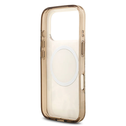 iPhone 17 Pro Max Kılıf Guess Orjinal Lisanslı M-safe Şarj Özellikli Flower Tonal Circle Kılıf