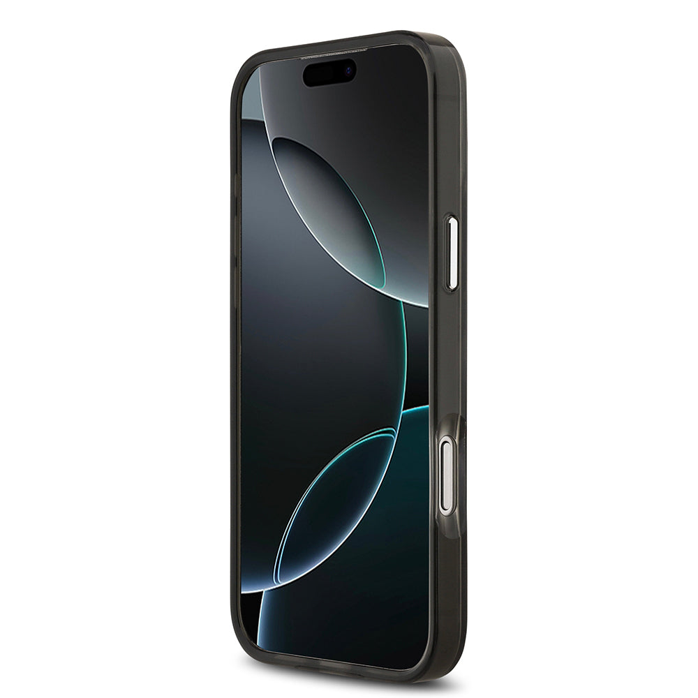 iPhone 17 Pro Max Kılıf Karl Lagerfeld Orjinal Lisanslı M-safe Şarj Özellikli IML Leopar Baskılı Kılıf