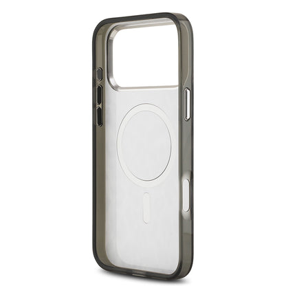 iPhone 17 Pro Max Kılıf Karl Lagerfeld Orjinal Lisanslı M-safe Şarj Özellikli IML Leopar Baskılı Kılıf