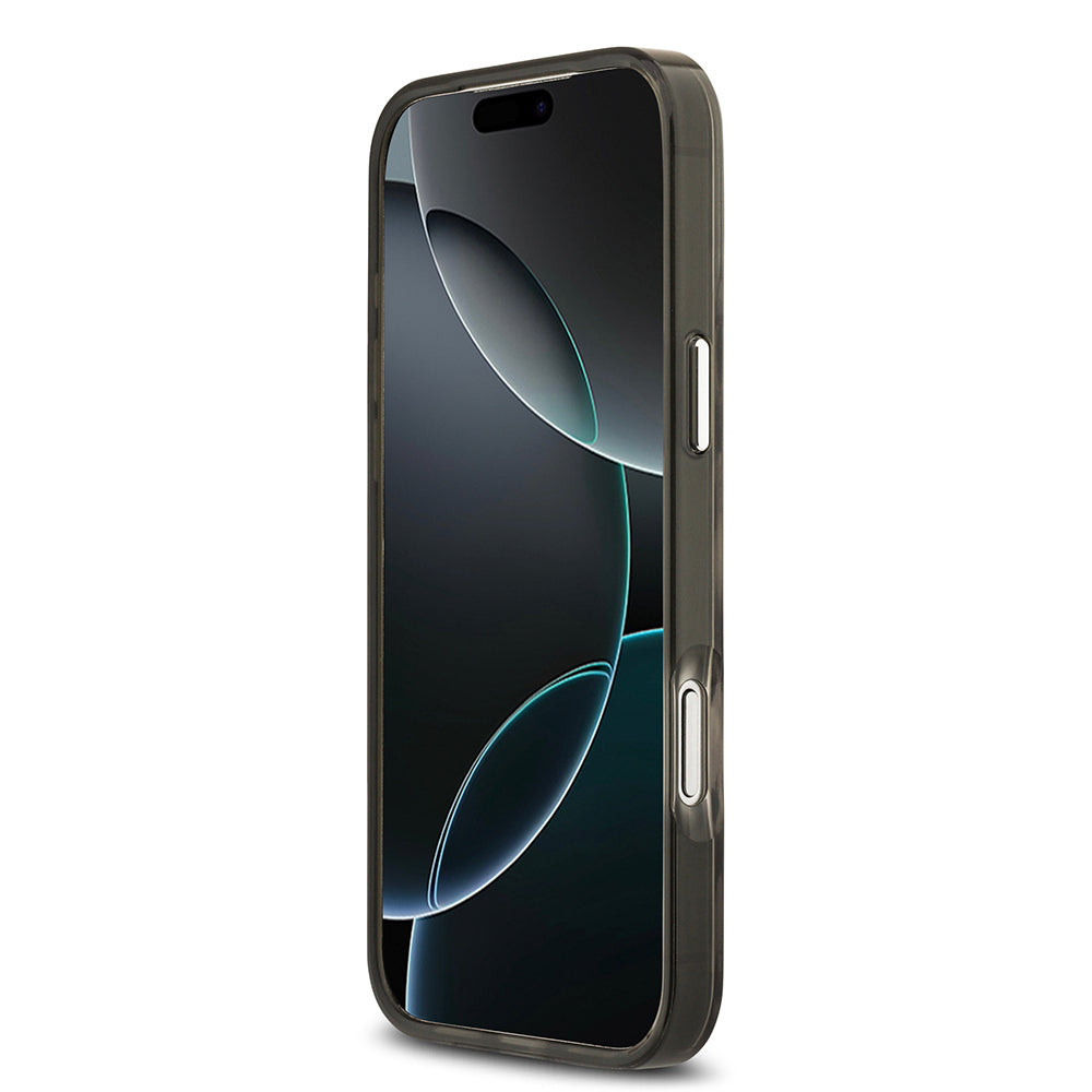 iPhone 17 Pro Max Kılıf Karl Lagerfeld Orjinal Lisanslı M-safe Şarj Özellikli IML Leopar Baskılı Kılıf