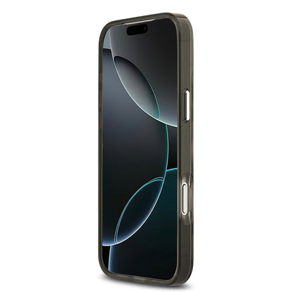 iPhone 17 Pro Max Kılıf Karl Lagerfeld Orjinal Lisanslı M-safe Şarj Özellikli IML Leopar Baskılı Kılıf