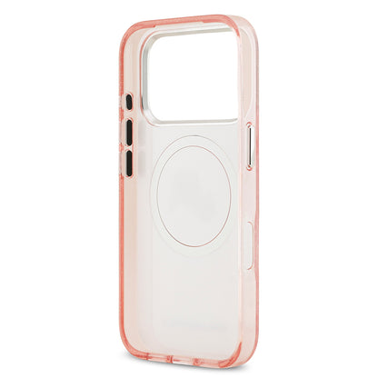 iPhone 17 Pro Max Kılıf Karl Lagerfeld Orjinal Lisanslı Parlayan Simli Karl & Choupette Heads Kılıf