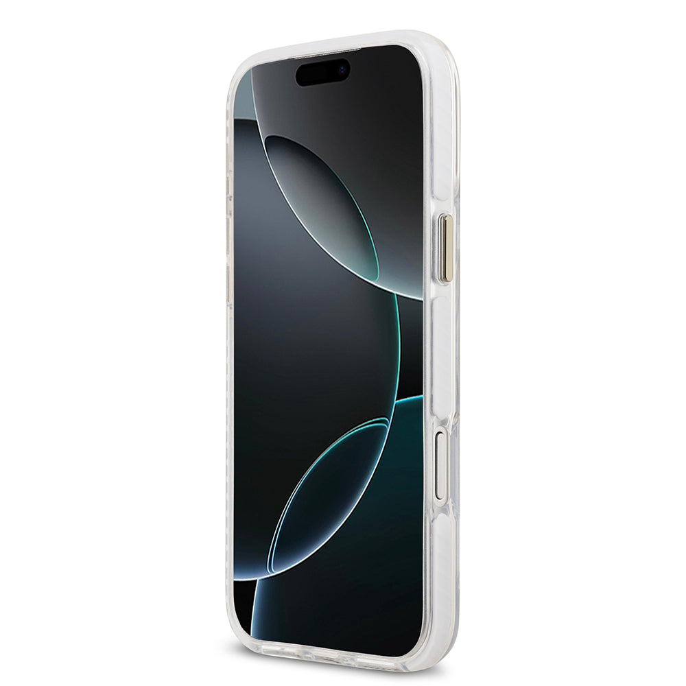 Apple iPhone 17 Pro Max Kılıf Lacoste Orjinal Lisanslı M-safe Şarj Özellikli Gold Timsah Logolu Buzlu Kapak Siyah