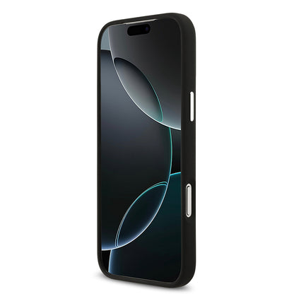 iPhone 17 Pro Max Kılıf Lacoste Orjinal Lisanslı M-safe Şarj Özellikli İkonik Logolu Metal Kamera Çerçeveli Silikon Kılıf