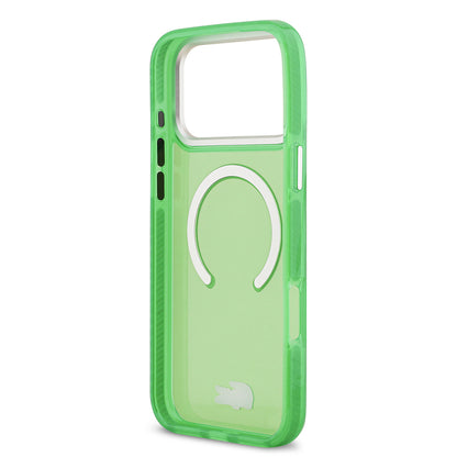 iPhone 17 Pro Max Kılıf Lacoste Orjinal Lisanslı M-safe Şarj Özellikli İkonik Timsah Logolu Buzlu Kılıf