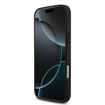 iPhone 17 Pro Max Kılıf Lacoste Orjinal Lisanslı M-safe Şarj Özellikli PU Deri Tasarımlı Metal Logolu Kılıf