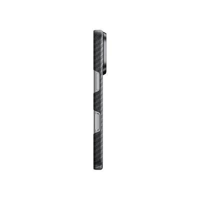 Apple iPhone 17 Pro Max Kılıf M-safe Şarj Özellikli 1500D Aramid Fiber Amazingthing Titan Max Serisi Kapak Mavi
