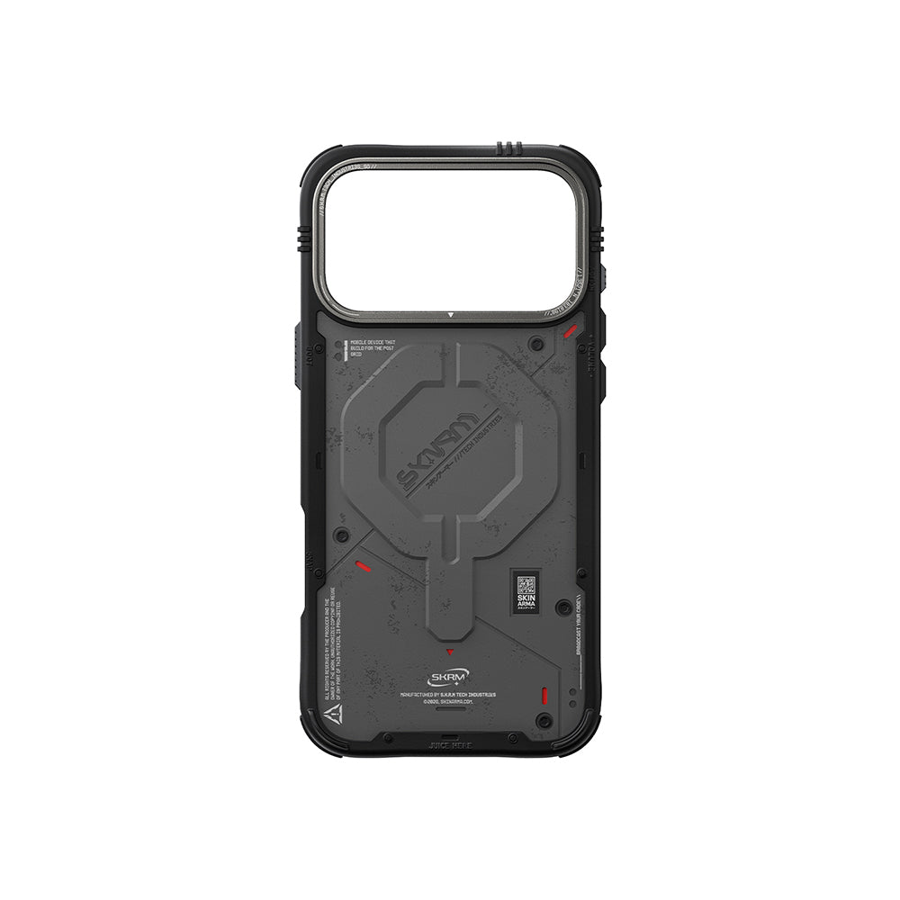 iPhone 17 Pro Max Kılıf M-Safe Şarj Özellikli Airbag Tasarımlı Skinarma Vigor Kılıf