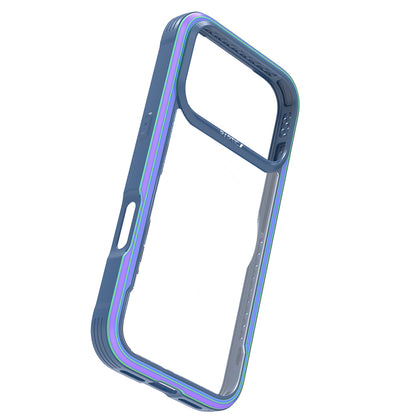 iPhone 17 Pro Max Kılıf M-safe Şarj Özellikli Airbagli Raptic Shield Serisi Şeffaf Arka Yüzey Kılıf