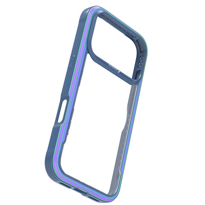 Apple iPhone 17 Pro Max Kılıf M-safe Şarj Özellikli Airbagli Raptic Shield Serisi Şeffaf Arka Yüzey Kapak Colorful
