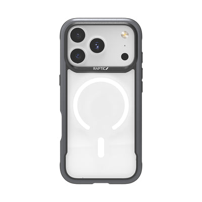 Apple iPhone 17 Pro Max Kılıf M-safe Şarj Özellikli Airbagli Raptic Shield Serisi Şeffaf Arka Yüzey Kapak Colorful