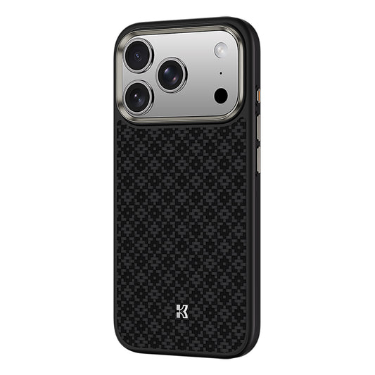 iPhone 17 Pro Max Kılıf M-Safe Şarj Özellikli Benks ArmorPro ArmorGrid Serisi Kevlar Kılıf