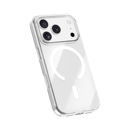 iPhone 17 Pro Max Kılıf M-safe Şarj Özellikli Benks Crystal Serisi Şeffaf Kılıf