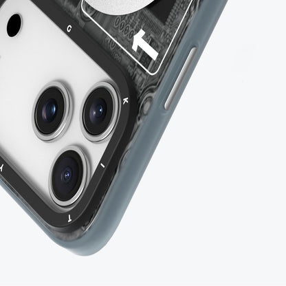 iPhone 17 Pro Max Kılıf M-safe Şarj Özellikli Kamera Denetim Butonlu Youngkit Technology Serisi Kılıf