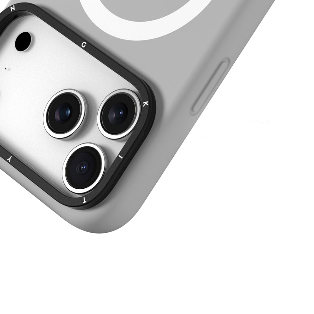 iPhone 17 Pro Max Kılıf M-Safe Şarj Özellikli Kamera Standlı Youngkit Gel Cream Serisi Kılıf