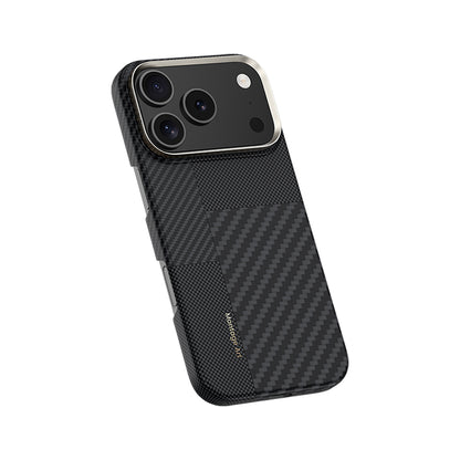 iPhone 17 Pro Max Kılıf M-safe Şarj Özellikli Karbon Fiber Benks Montage ArmorAir Kevlar Kılıf