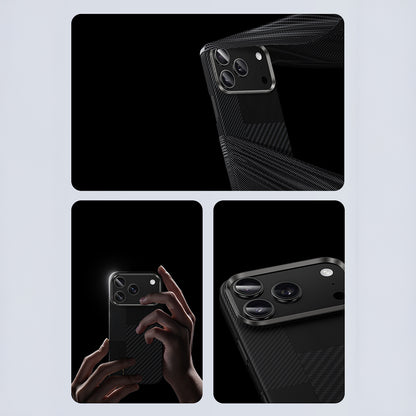 iPhone 17 Pro Max Kılıf M-safe Şarj Özellikli Karbon Fiber Benks Montage ArmorAir Kevlar Kılıf