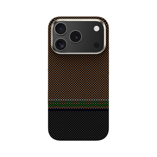 iPhone 17 Pro Max Kılıf M-safe Şarj Özellikli Karbon Fiber Tasarımlı Benks Prestige ArmorPro Kevlar Kılıf