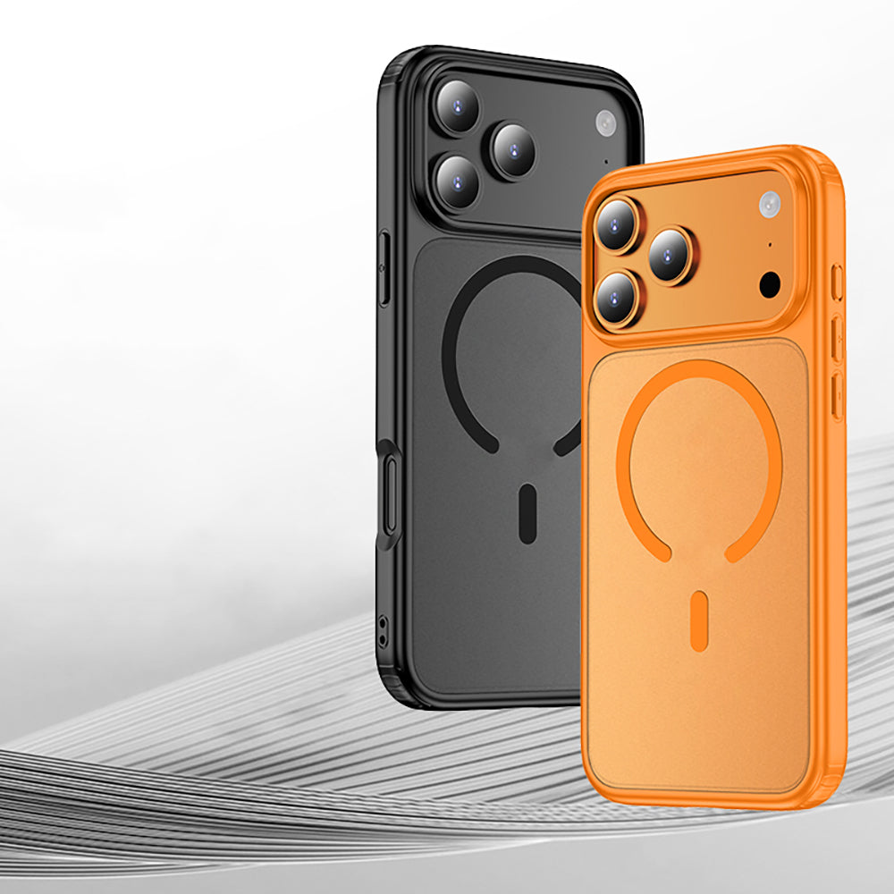 iPhone 17 Pro Max Kılıf M-safe Şarj Özellikli Mat Arka Yüzey Wlons Lola Kılıf