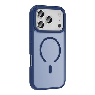 Apple iPhone 17 Pro Max Kılıf M-safe Şarj Özellikli Mat Arka Yüzey Zore Sio Kapak Desert Titanyum