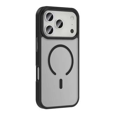 Apple iPhone 17 Pro Max Kılıf M-safe Şarj Özellikli Mat Arka Yüzey Zore Sio Kapak Desert Titanyum