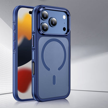 iPhone 17 Pro Max Kılıf M-safe Şarj Özellikli Mat Görünümlü Wlons Vevo Kılıf