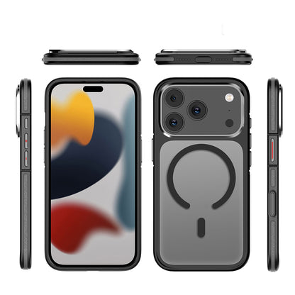 iPhone 17 Pro Max Kılıf M-safe Şarj Özellikli Mat Görünümlü Wlons Vevo Kılıf