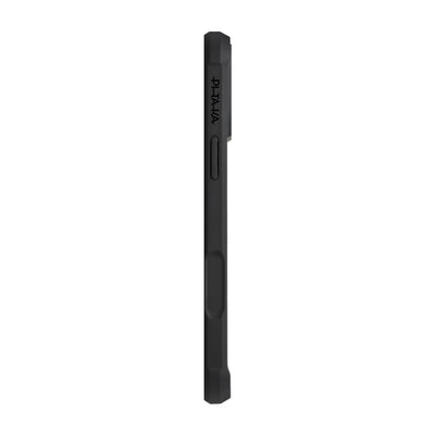 Apple iPhone 17 Pro Max Kılıf M-safe Şarj Özellikli Pitaka Aramid Pro Guard Serisi Black-Gray Kapak Siyah-Gri