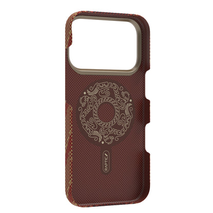 iPhone 17 Pro Max Kılıf M-safe Şarj Özellikli Raptic Aramid Skin Bionic Serisi Kılıf