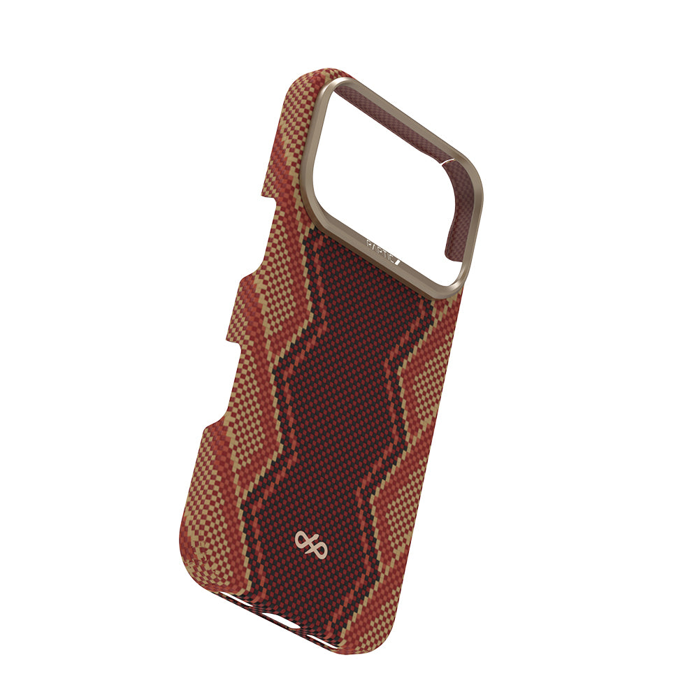 iPhone 17 Pro Max Kılıf M-safe Şarj Özellikli Raptic Aramid Skin Bionic Serisi Kılıf