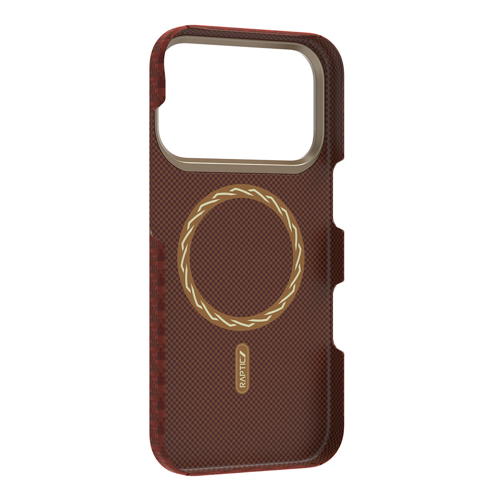 iPhone 17 Pro Max Kılıf M-safe Şarj Özellikli Raptic Aramid Skin Origin Serisi Kılıf