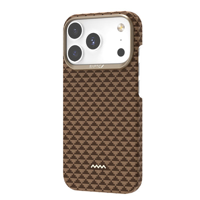 Apple iPhone 17 Pro Max Kılıf M-safe Şarj Özellikli Raptic Aramid Skin Origin Serisi Kapak Lacivert