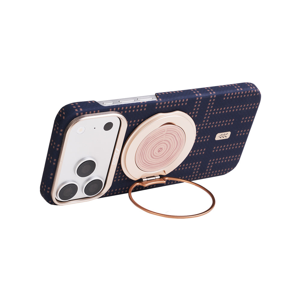 Apple iPhone 17 Pro Max Kılıf M-safe Şarj Özellikli Raptic Aramid Skin Serisi Kapak