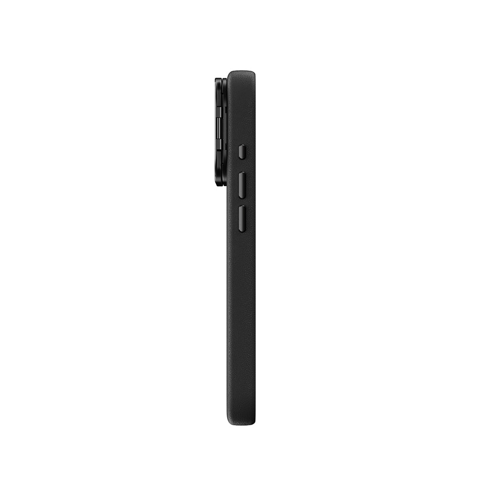 Apple iPhone 17 Pro Max Kılıf M-safe Şarj Özellikli Standlı Amazingthing Glamour Mag Serisi PU Kapak Turuncu