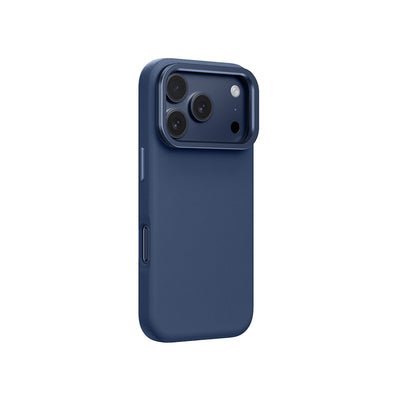 Apple iPhone 17 Pro Max Kılıf M-safe Şarj Özellikli Standlı Amazingthing Glamour Mag Serisi PU Kapak Mavi