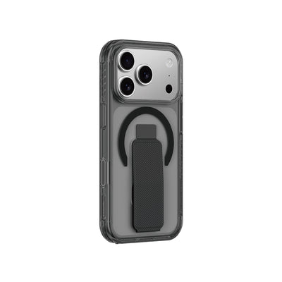 Apple iPhone 17 Pro Max Kılıf M-safe Şarj Özellikli Standlı Amazingthing Titan Pro Plus Kapak Mavi