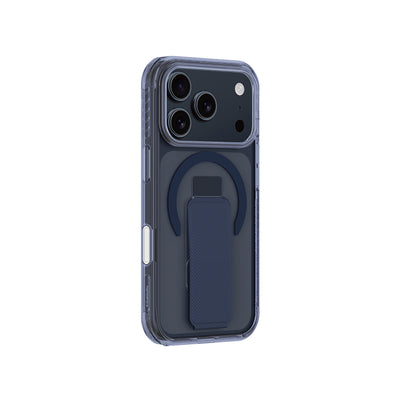 Apple iPhone 17 Pro Max Kılıf M-safe Şarj Özellikli Standlı Amazingthing Titan Pro Plus Kapak Turuncu