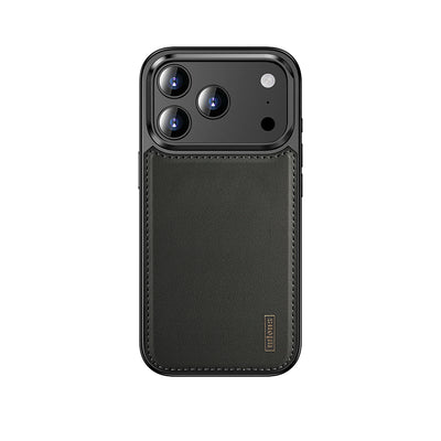 Apple iPhone 17 Pro Max Kılıf M-safe Şarj Özellikli Standlı Leto Kapak Gri
