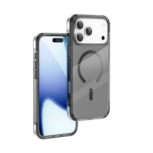 iPhone 17 Pro Max Kılıf M-safe Şarj Özellikli Wiwu MCC-702 Titanyum Pro Serisi Sert PC Kılıf